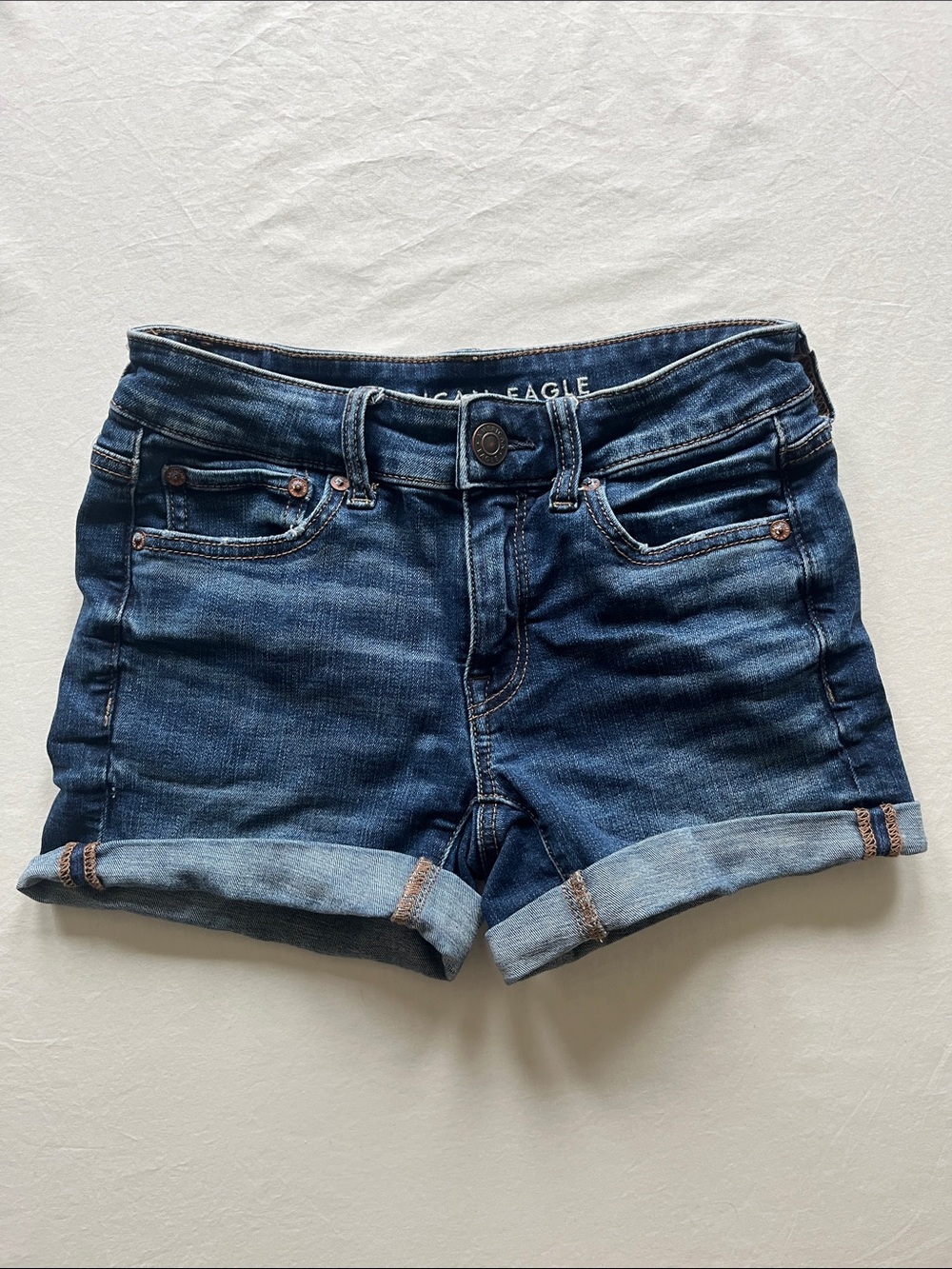 American Eagle Outfitters Super Stretch Midi Short